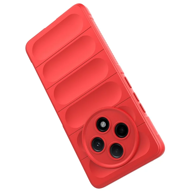 Per Oppo F27 Pro+ 5G Case Soft TPU Drop Resistant Phone Cover - Rosso