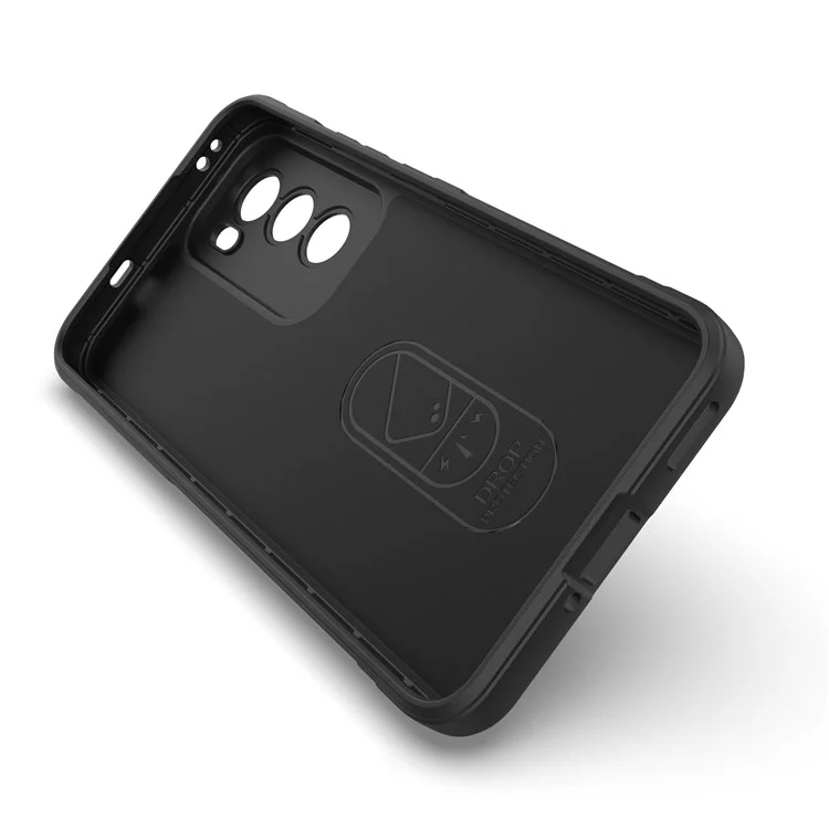 For Oppo Reno12 Pro 5G (Global) Case Soft TPU Drop Resistant Phone Cover - Black