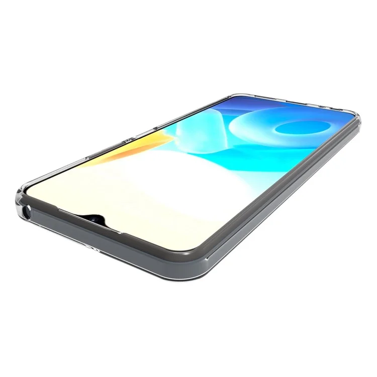 10Pcs / Pack For vivo Y77 5G Inner Watermark-Free HD Transparent Mobile Cover Anti-scratch Shockproof TPU Phone Case