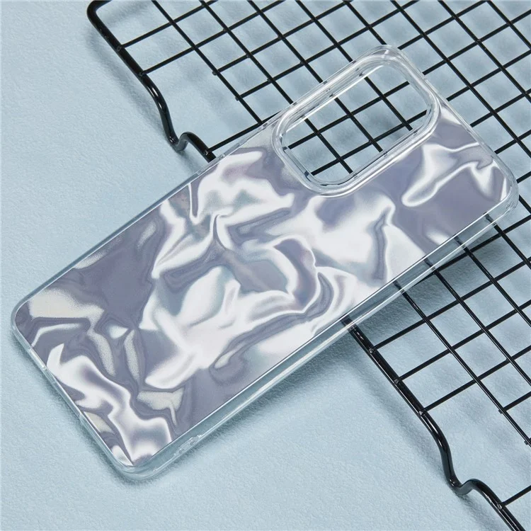 YX Series For Samsung Galaxy A23 4G / A23 5G (Глобальная версия) Чехол IMD Pattern Soft TPU Back Cover - Water Ripple