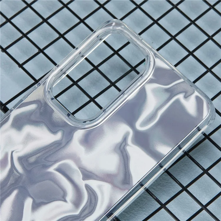 YX Series For Samsung Galaxy A23 4G / A23 5G (Глобальная версия) Чехол IMD Pattern Soft TPU Back Cover - Water Ripple