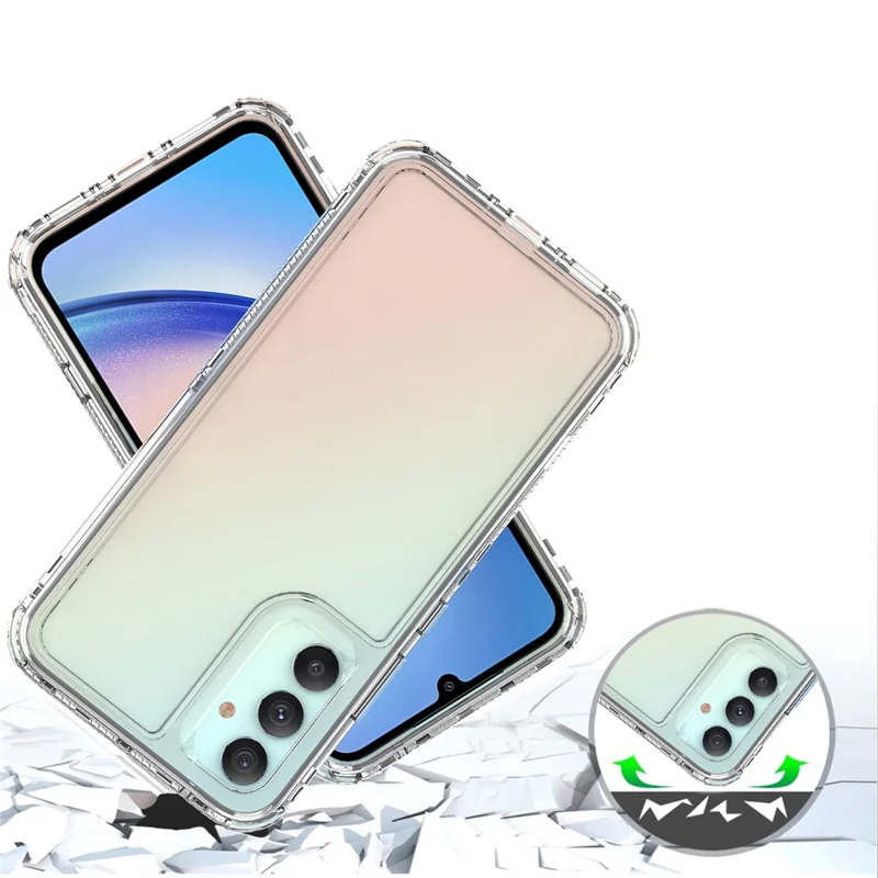 Para Samsung Galaxy A34 5G Case Acrylic+TPU Anti-scratch Phone Cover