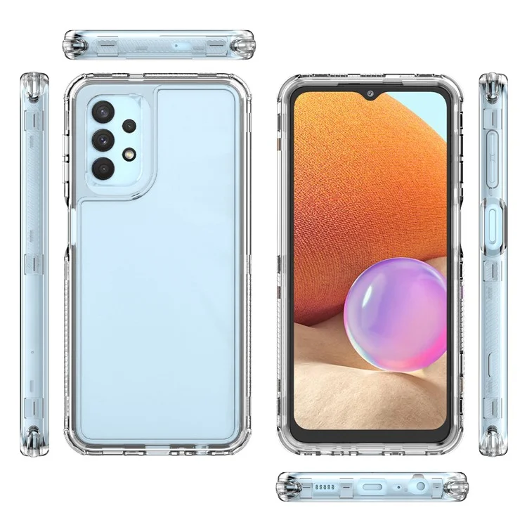 Per Samsung Galaxy A04 4G / A04s 4G / A13 4G / A13 5G / M32 5G / A32 5G Custodia Acrilico+TPU Cover Telefono
