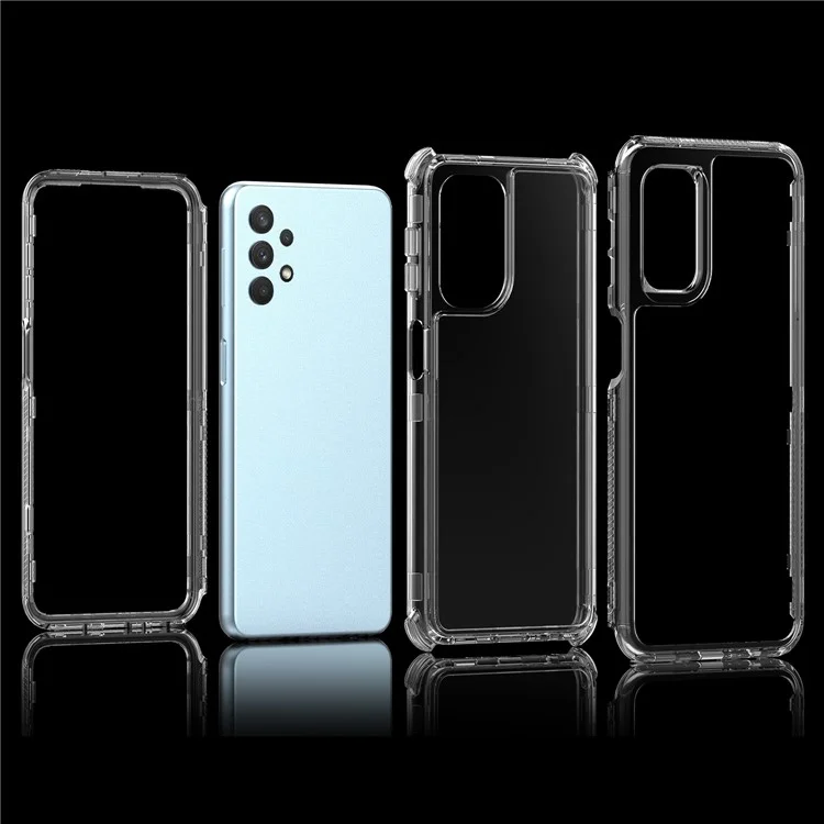 Per Samsung Galaxy A04 4G / A04s 4G / A13 4G / A13 5G / M32 5G / A32 5G Custodia Acrilico+TPU Cover Telefono