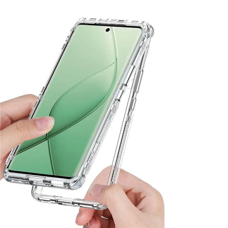 Para TECNO Spark 20 Pro+ Case Transparent Acrylic+TPU Hybrid Phone Cover