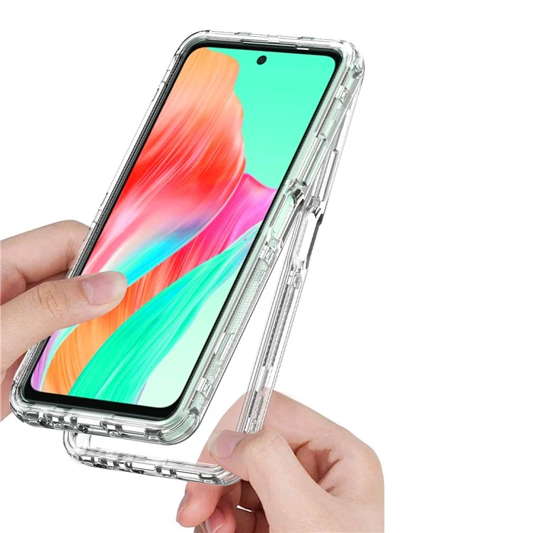 Чехол для Oppo A18 4G / A38 4G, акрил + TPU, 3-в-1