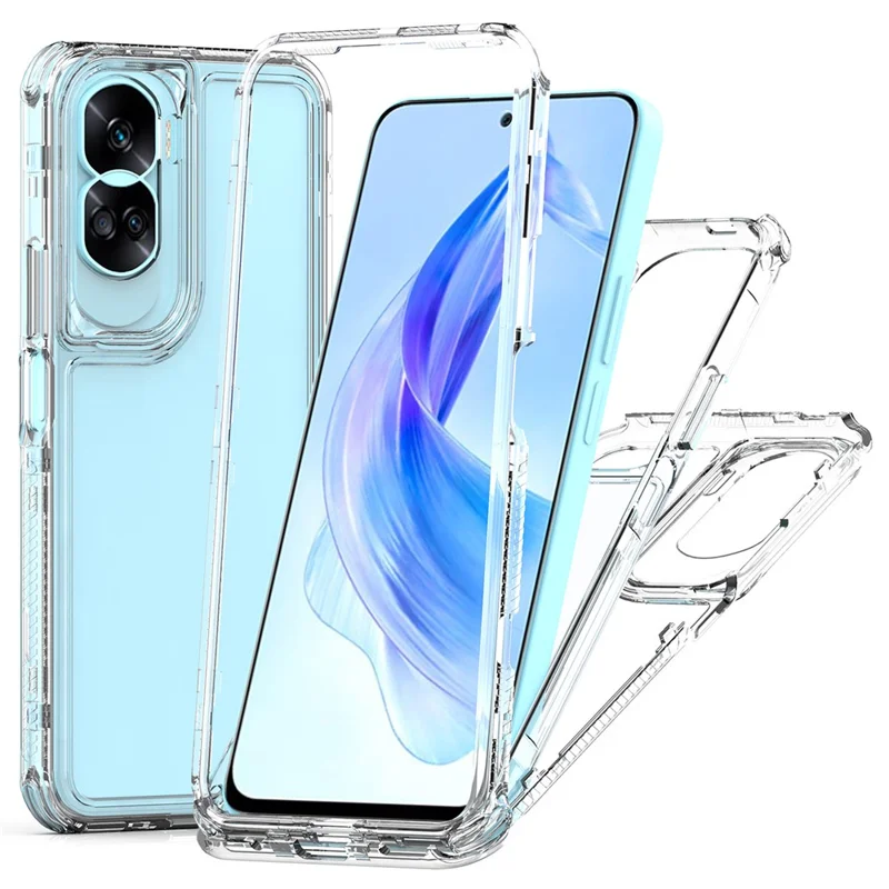 For Honor 90 Lite 5G Hülle Acryl+TPU Handyhülle Tropfschutz