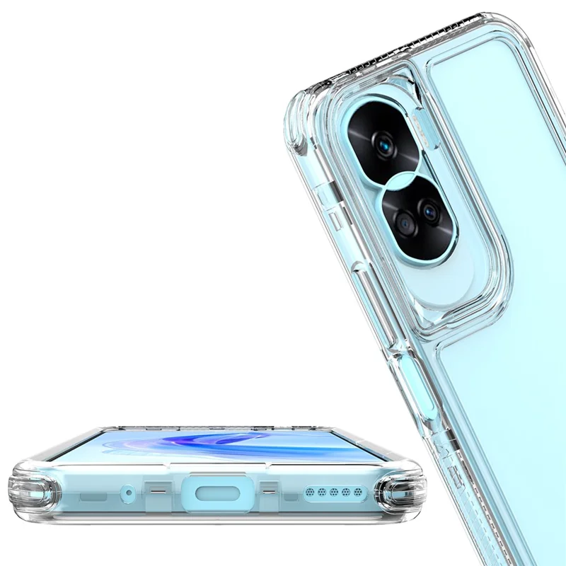 For Honor 90 Lite 5G Hülle Acryl+TPU Handyhülle Tropfschutz