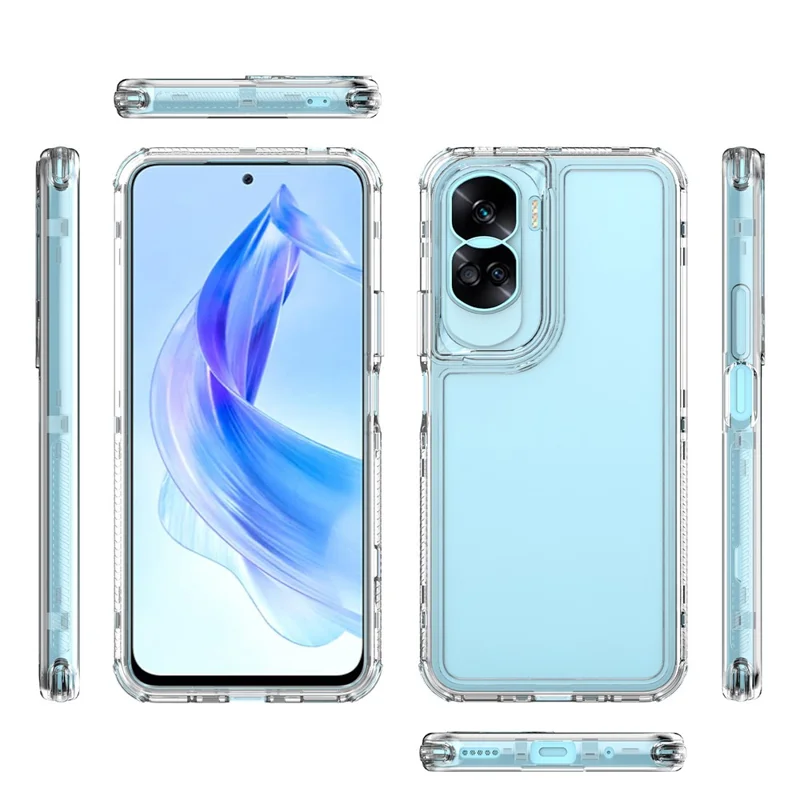 For Honor 90 Lite 5G Hülle Acryl+TPU Handyhülle Tropfschutz