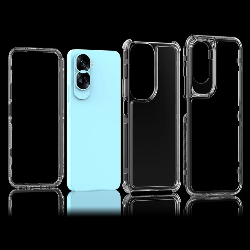 For Honor 90 Lite 5G Hülle Acryl+TPU Handyhülle Tropfschutz