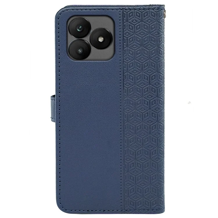 For Wiko T20 Wallet Phone Case Leather Shockproof Cover - Blue