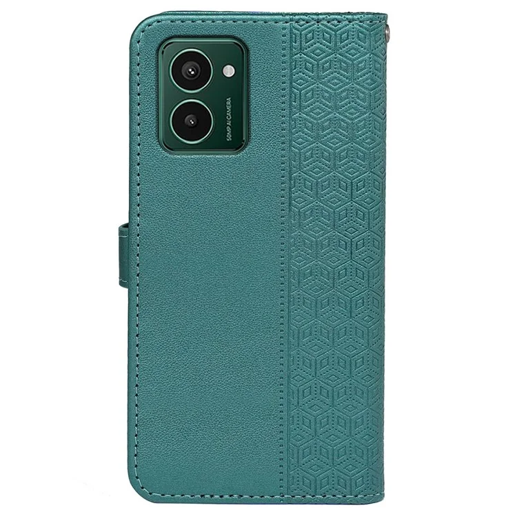 Funda de cartera con diseño a prueba de golpes para HMD Pulse Pro - Verde