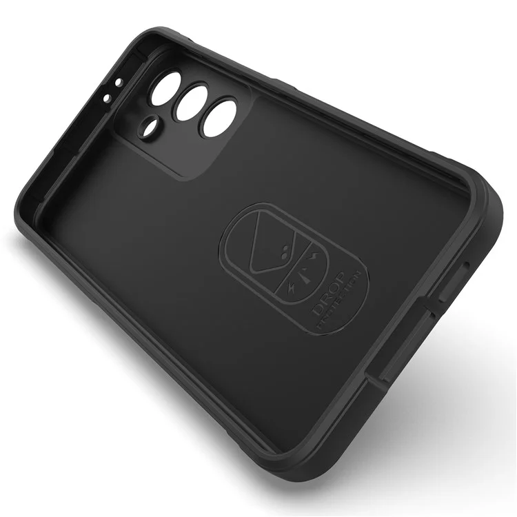 Para Samsung Galaxy S24 FE Case Soft TPU Drop Resistant Phone Cover - Preto