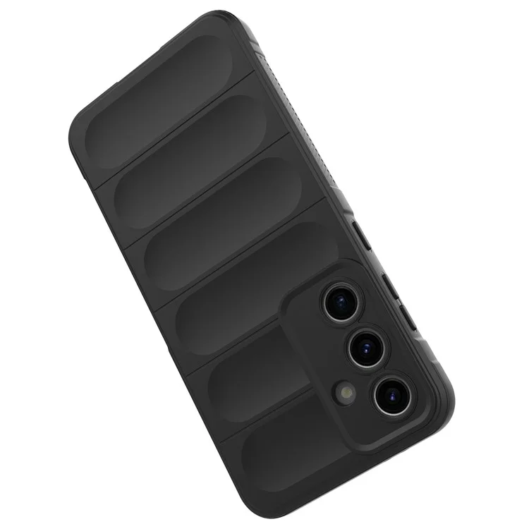 Para Samsung Galaxy S24 FE Case Soft TPU Drop Resistant Phone Cover - Preto
