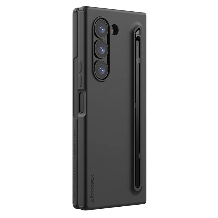 Capa dobrável Flex Pure NILLKIN para Samsung Galaxy Z Fold6 5G, silicone + PC, com caneta stylus - Preto