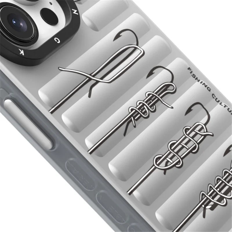 YOUNGKIT Fishing Series For iPhone 15 Pro Case IMD PC+TPU Phone Cover Compatible with MagSafe