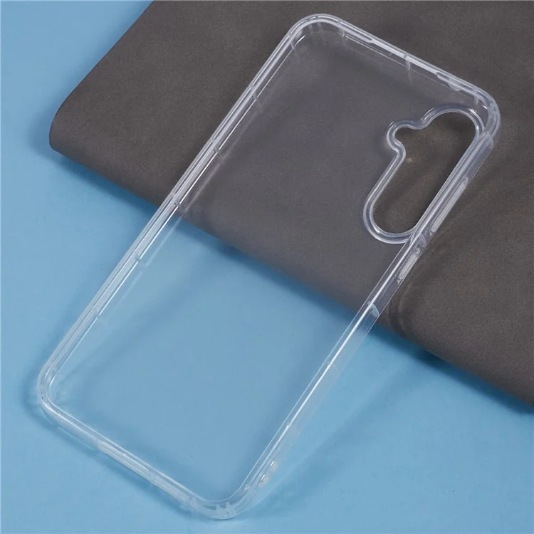 Pour Samsung Galaxy A55 5G Clear Case Anti-Drop TPU Phone Cover (Big Rear Lens Hole)