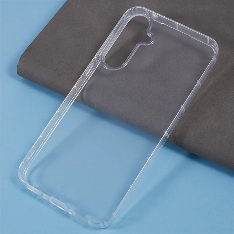 Per Samsung Galaxy A35 5G Cover Trasparente Anti-Goccia TPU Cover Telefono (Foro Obiettivo Posteriore Grande)
