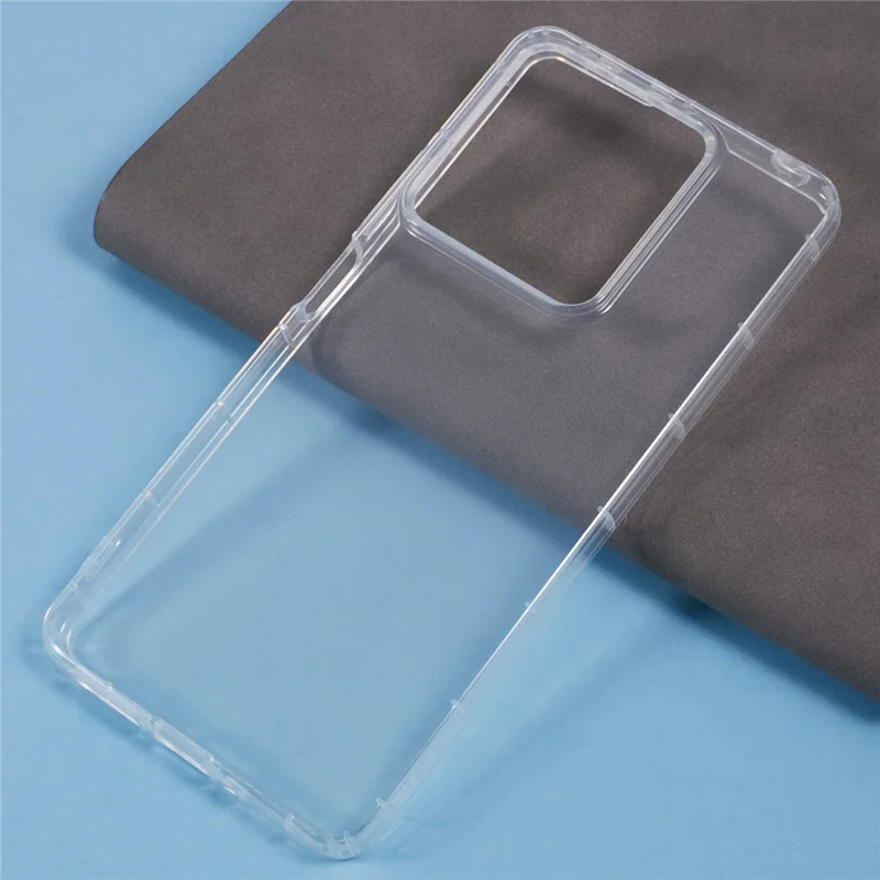 Per Xiaomi Redmi Note 13 5G Custodia Trasparente Anti-Goccia in TPU Cover Telefonica (Foro Obiettivo Posteriore Grande)