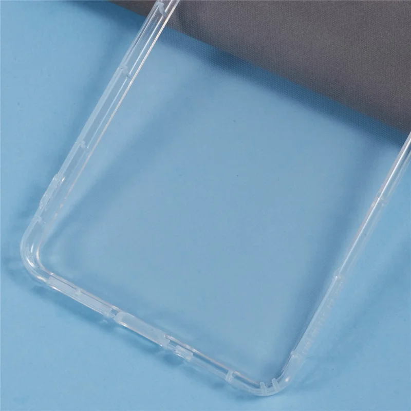 Per Xiaomi Redmi Note 13 5G Custodia Trasparente Anti-Goccia in TPU Cover Telefonica (Foro Obiettivo Posteriore Grande)