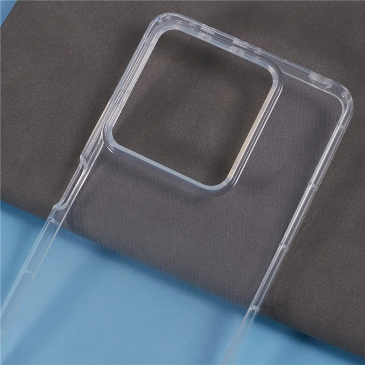 Per Xiaomi Redmi Note 13 5G Custodia Trasparente Anti-Goccia in TPU Cover Telefonica (Foro Obiettivo Posteriore Grande)