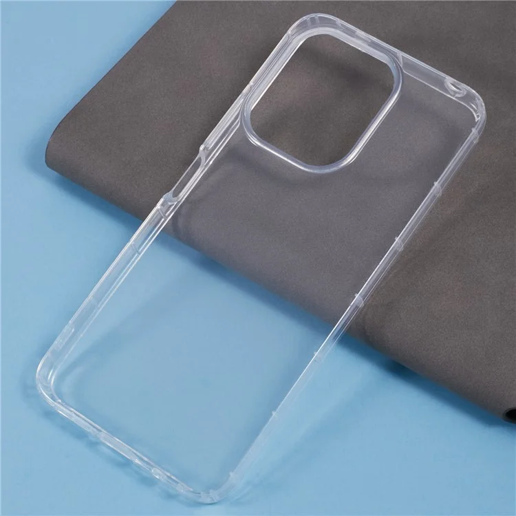 Per Xiaomi Redmi 13 5G / 13 4G Custodia Trasparente Anti-Caduta in TPU Cover per Telefono (Foro Grande per Obiettivo Posteriore)