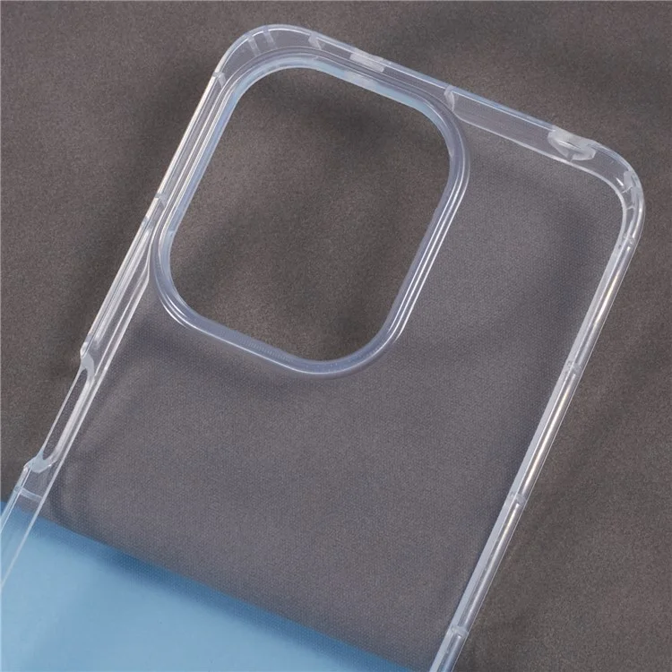 Per Xiaomi Redmi 13 5G / 13 4G Custodia Trasparente Anti-Caduta in TPU Cover per Telefono (Foro Grande per Obiettivo Posteriore)