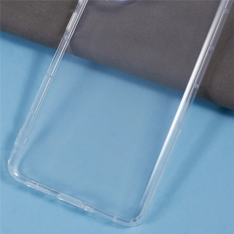 For Xiaomi Redmi Note 13 Pro+ 5G Clear Case Anti-Drop TPU Phone Cover (Big Rear Lens Hole)