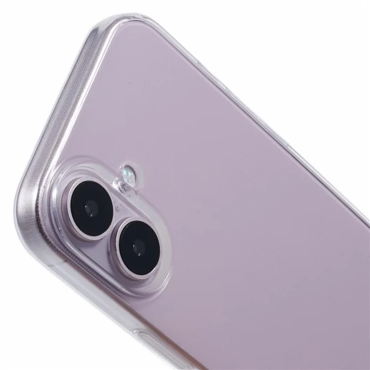 Per iPhone 16 Case Watermark-Free 2.0mm TPU Clear Phone Cover