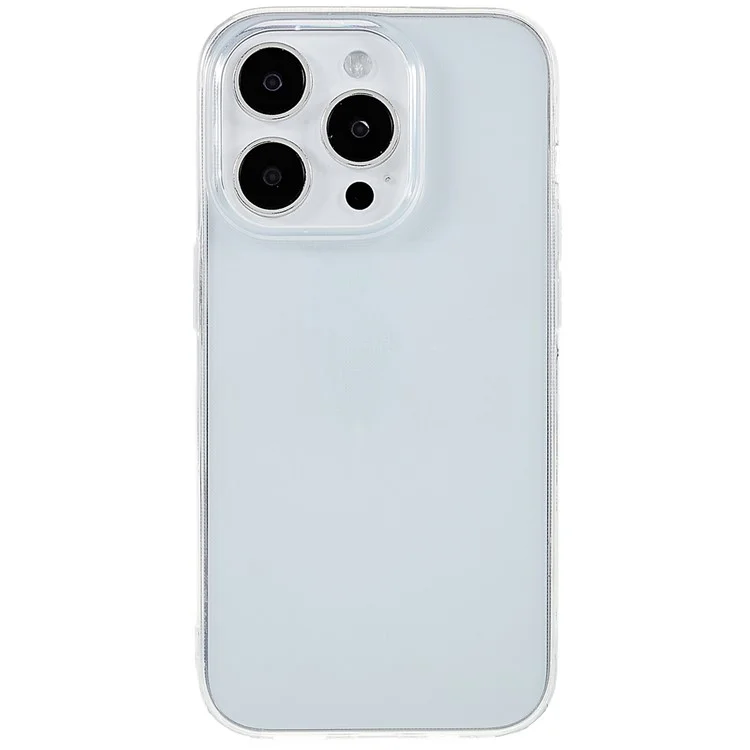 For iPhone 16 Pro Max Clear Case Watermark-Free 2.0mm TPU Phone Cover