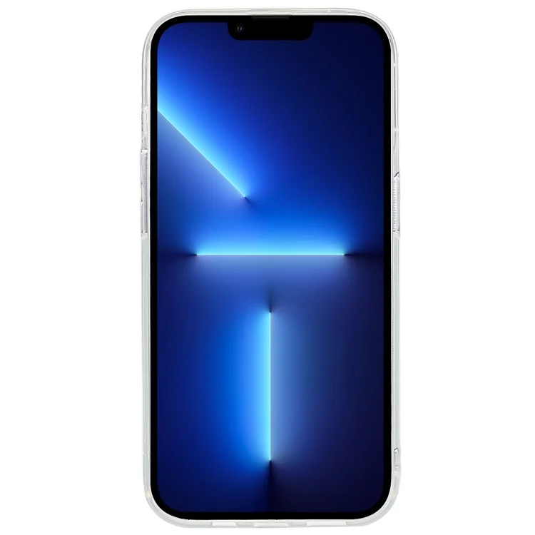 For iPhone 16 Pro Max Clear Case Watermark-Free 2.0mm TPU Phone Cover