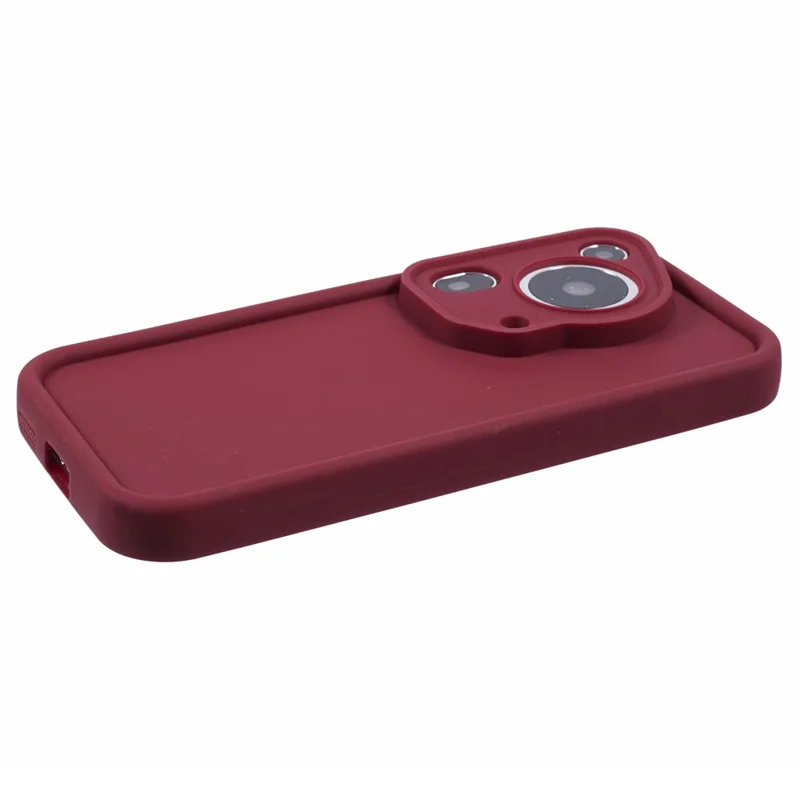 Para el caso de Huawei Pura 70 Ultra, funda de TPU reforzado con protección de la cámara, cubierta de teléfono - Rojo