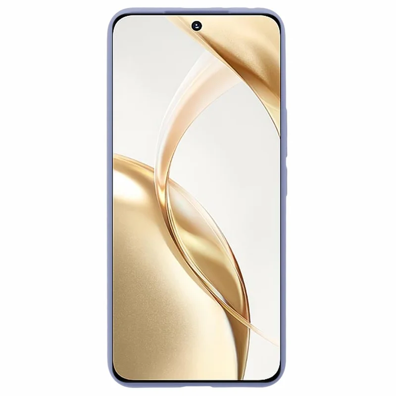 For Honor 200 5G Case Liquid Silicone Soft Lining Protective Phone Cover - Blue