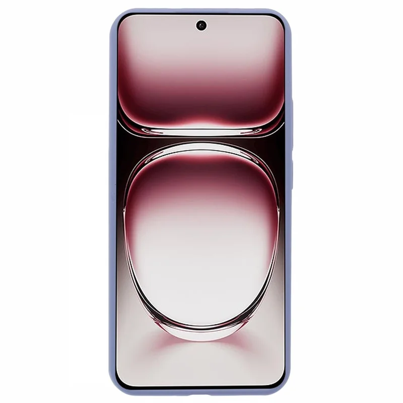 For Oppo Reno12 Pro 5G (Global) Case Liquid Silicone Drop-proof Mobile Phone Cover - Blue