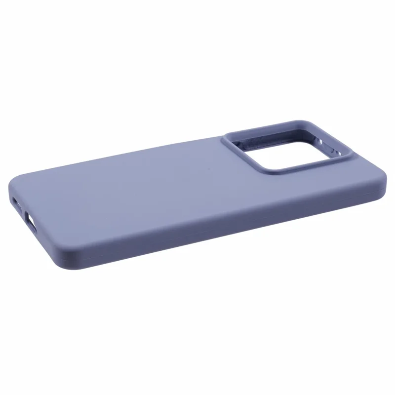 For Xiaomi Poco X6 5G / Redmi Note 13 Pro 5G Case Solid Color Liquid Silicone Phone Cover - Blue