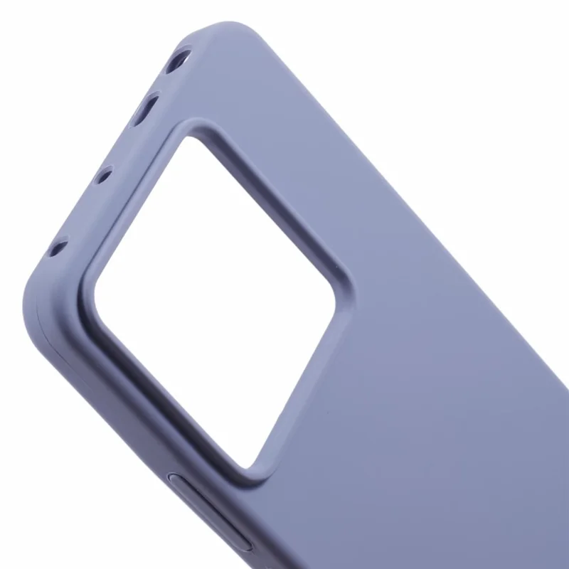 For Xiaomi Poco X6 5G / Redmi Note 13 Pro 5G Case Solid Color Liquid Silicone Phone Cover - Blue