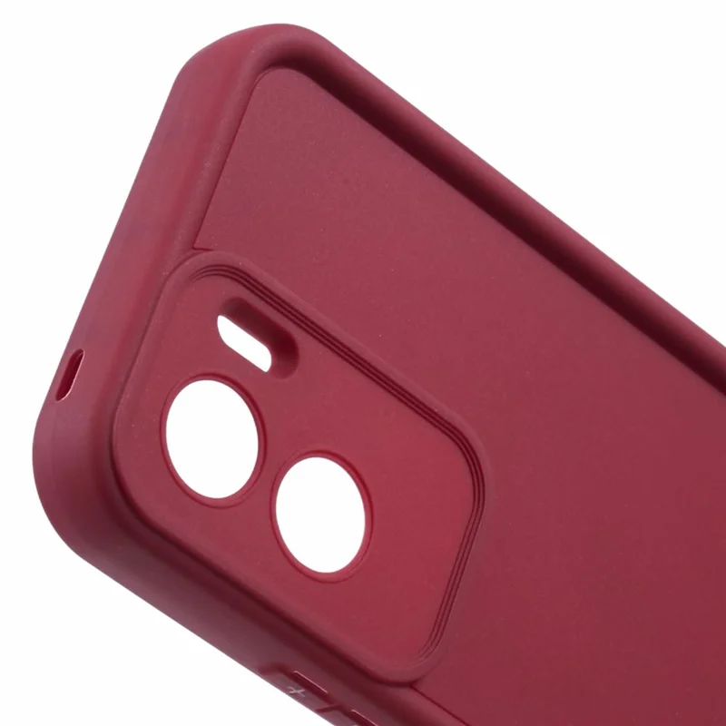 For Honor X50i 5G / 90 Lite 5G Case Thickened TPU Phone Cover Shockproof Drop Protection - Red