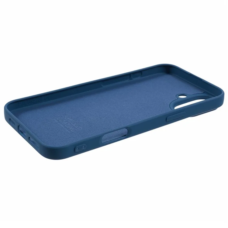 X-LEVEL Per iPhone 16 Plus Case Smooth Soft TPU Phone Case Liquid Silicone Texture - Blue