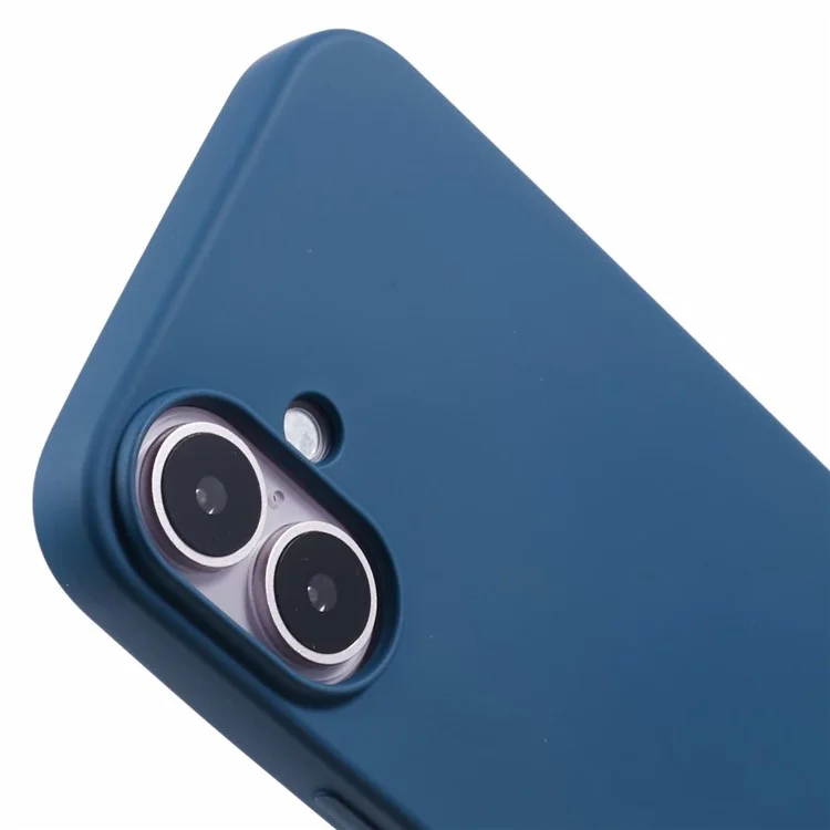 X-LEVEL Per iPhone 16 Plus Case Smooth Soft TPU Phone Case Liquid Silicone Texture - Blue