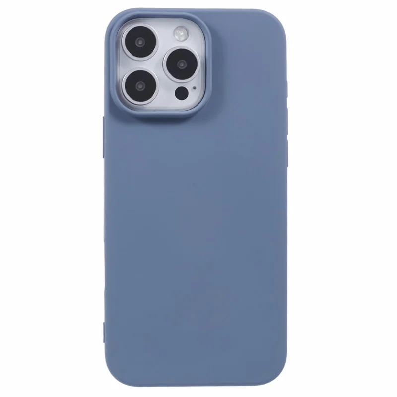 X-LEVEL For iPhone 16 Pro Max Case Soft TPU Anti-Scratch Fiber Lining Phone Cover - Grey