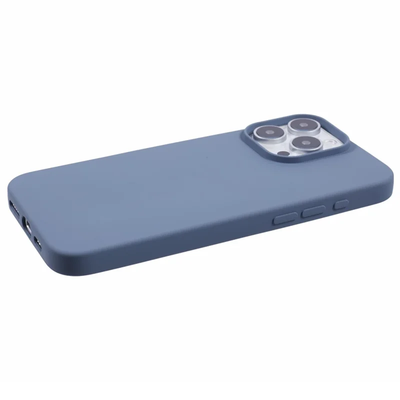 X-LEVEL For iPhone 16 Pro Max Case Soft TPU Anti-Scratch Fiber Lining Phone Cover - Grey