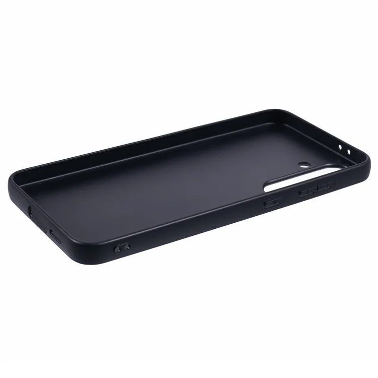 X-LEVEL Bojue-3 Serie für Samsung Galaxy S24 FE Hülle PU Leder Business Handyhülle - Schwarz