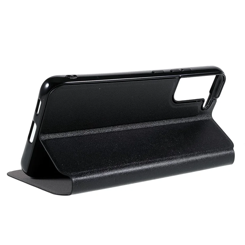 X-LEVEL Colorful-2 Series For Samsung Galaxy S23+ Case Magnetic Absorption Leather Phone Cover - Black