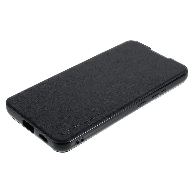 X-LEVEL Colorful-2 Series For Samsung Galaxy S23+ Case Magnetic Absorption Leather Phone Cover - Black