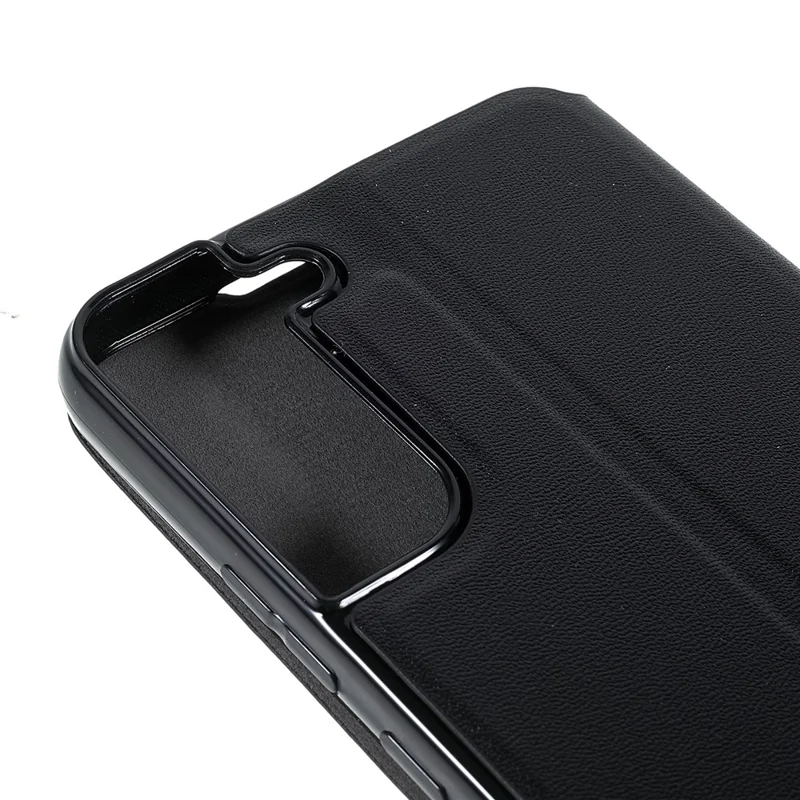 X-LEVEL Colorful-2 Series For Samsung Galaxy S23+ Case Magnetic Absorption Leather Phone Cover - Black
