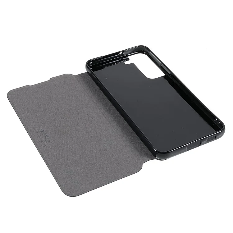 X-LEVEL Colorful-2 Series For Samsung Galaxy S23 Case Stand Leather Phone Cover Magnetic Absorption - Dark Blue