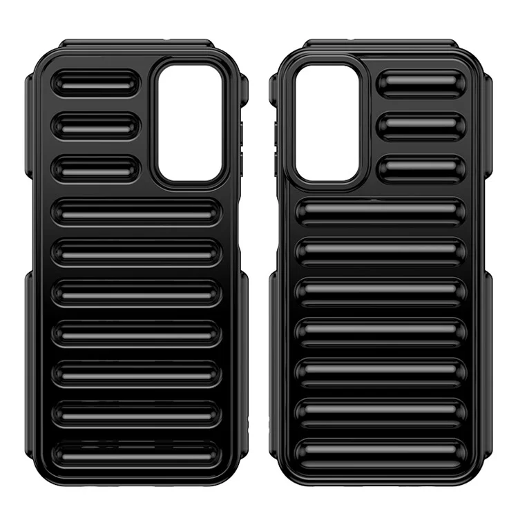 Capsule Series for Samsung Galaxy F14 5G  /  M14 5G Case TPU Anti-Drop Cell Phone Cover - Black