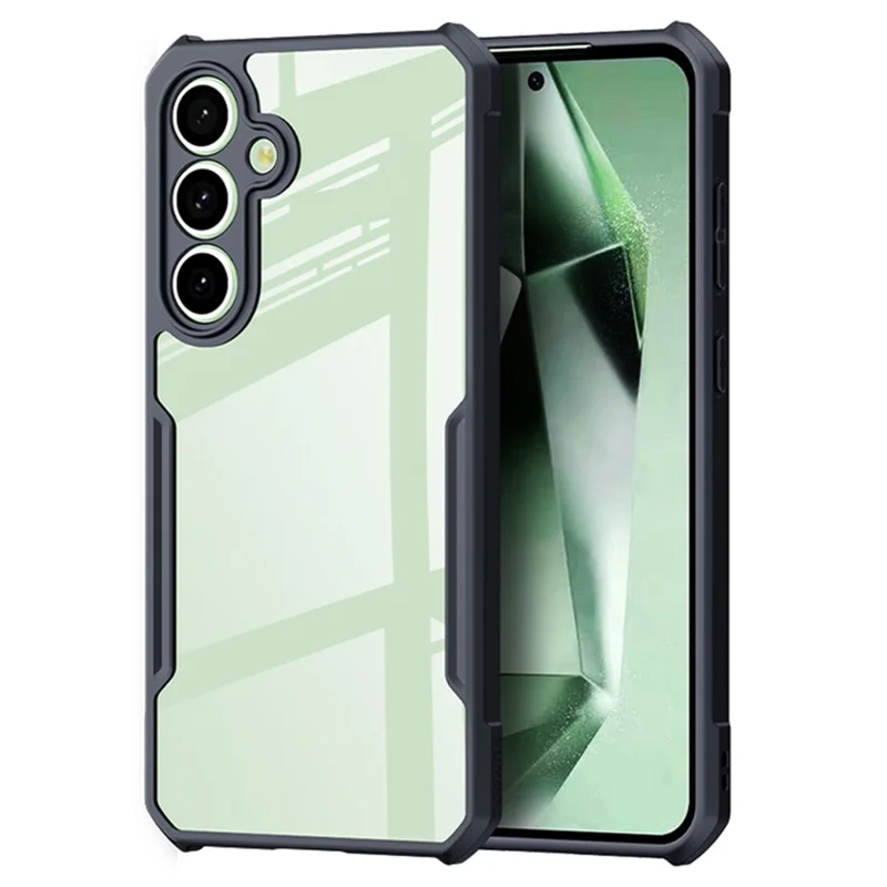 XUNDD For Samsung Galaxy S24 FE Case TPU + Acrylic Hybrid Shockproof Cover