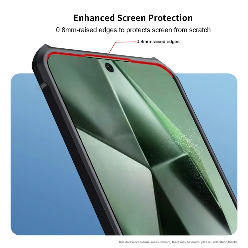 XUNDD For Samsung Galaxy S24 FE Case TPU + Acrylic Hybrid Shockproof Cover