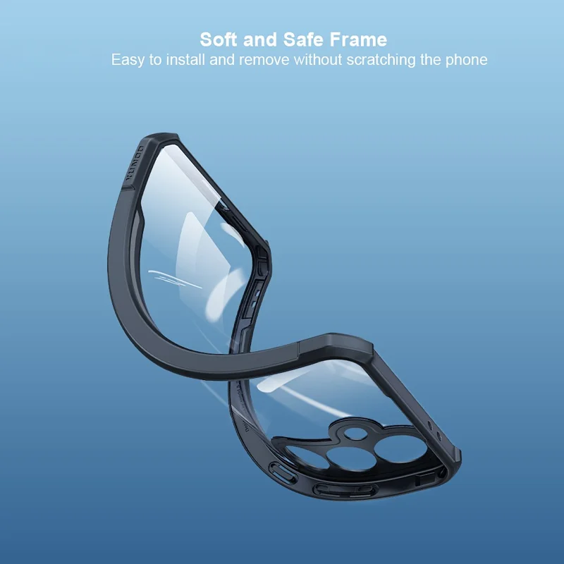 XUNDD For Samsung Galaxy S24 FE Case TPU + Acrylic Hybrid Shockproof Cover